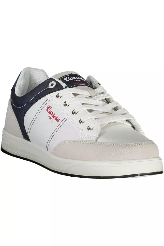 Carrera hvid polyethylen herre sneaker