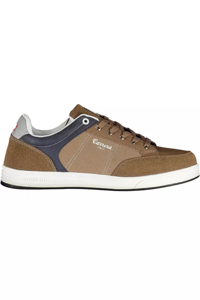 Carrera brun polyethylen herre sneaker