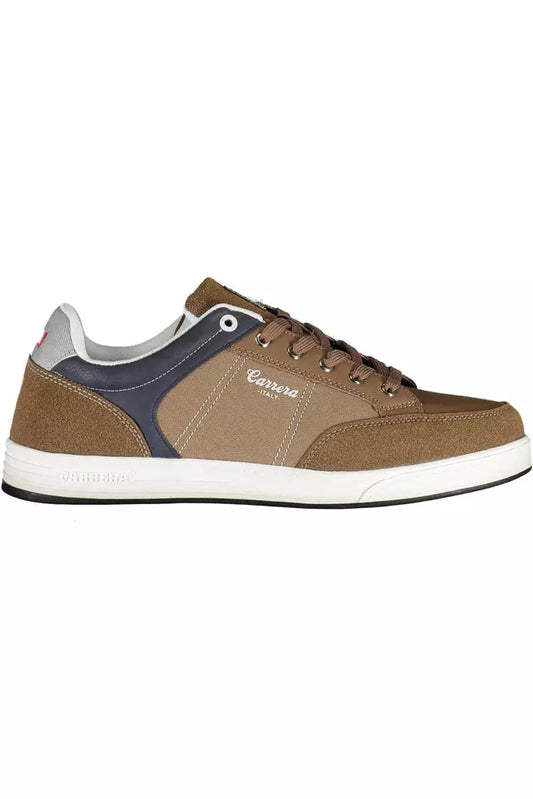 Carrera brun polyethylen herre sneaker