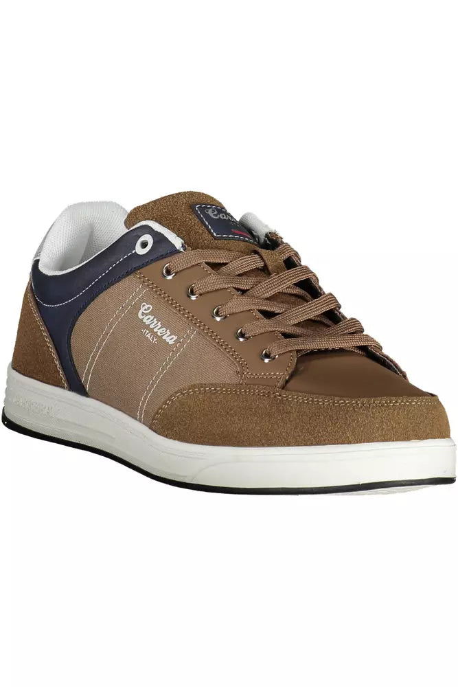 Carrera brun polyethylen herre sneaker