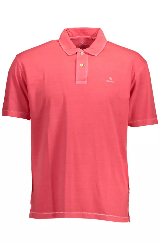 Gant Pink Bomuld Polo Shirt til mænd