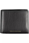 Tommy Hilfiger Black Leather Men Wallet