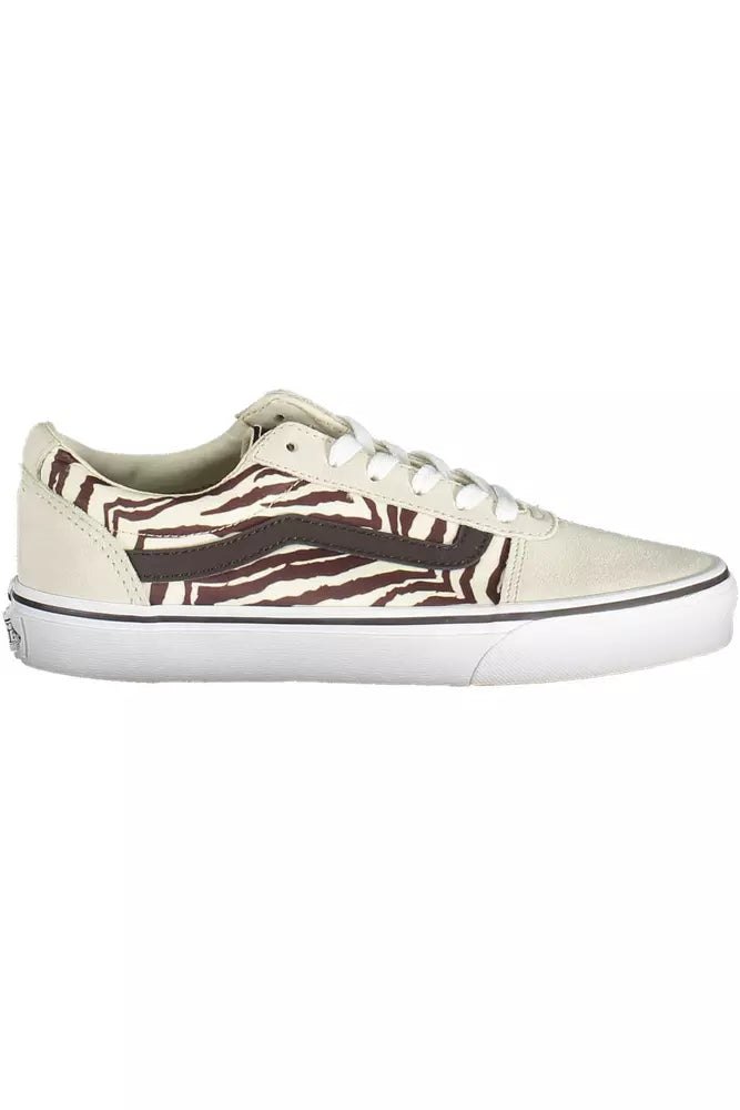 Vans Beige Læder Sneaker til kvinder