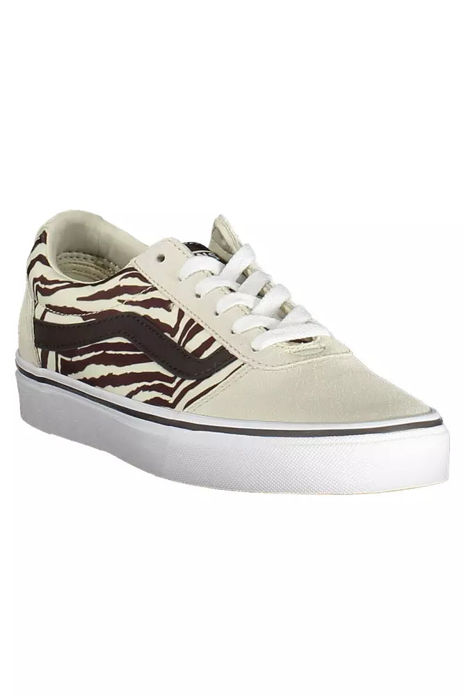 Vans Beige Læder Sneaker til kvinder