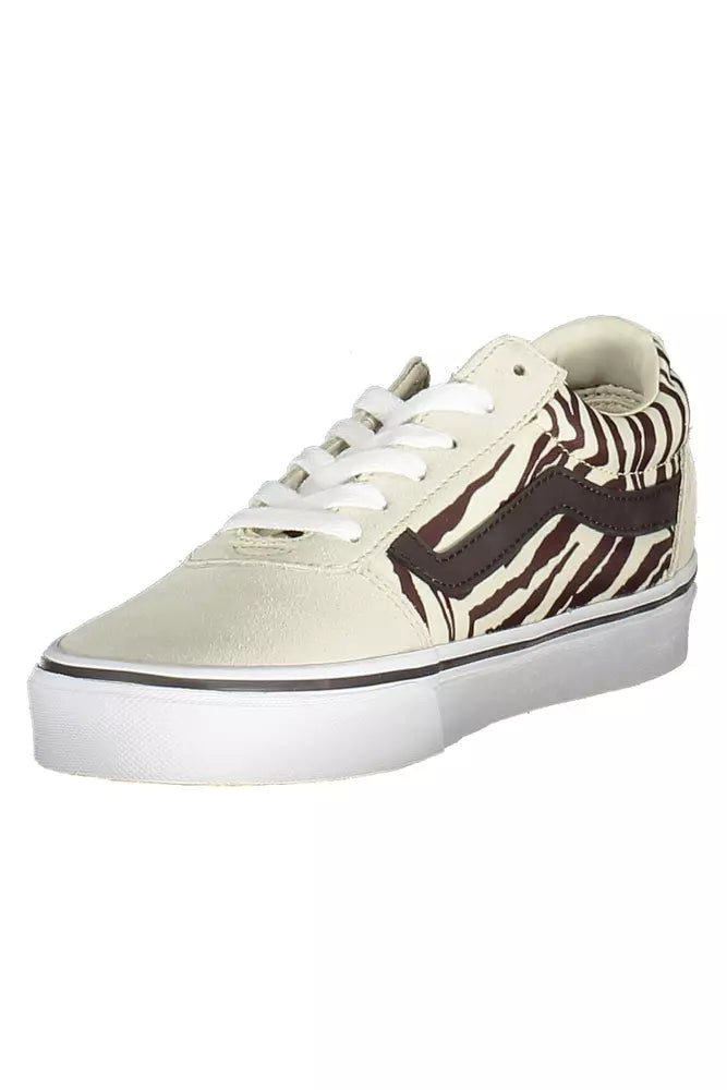 Vans Beige Læder Sneaker til kvinder