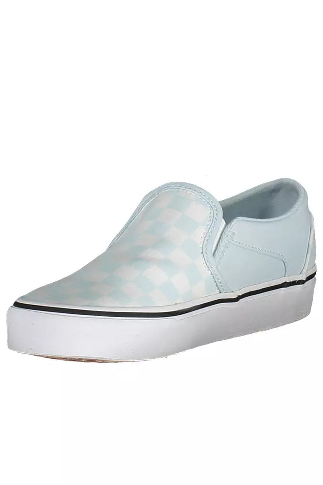 Vans Lyseblå Polyester Dame Sneaker