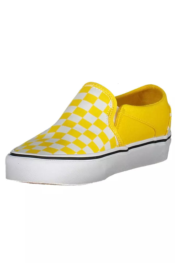 Vans Gul Polyester Dame Sneaker