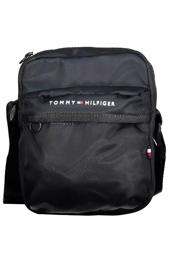 Tommy Hilfiger blå polyester skuldertaske til mænd