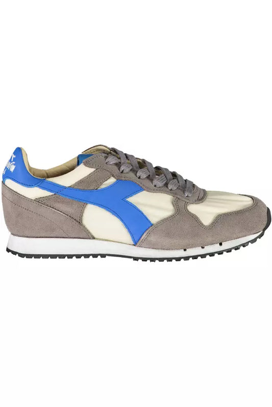 Diadora grå læder sneaker til kvinder