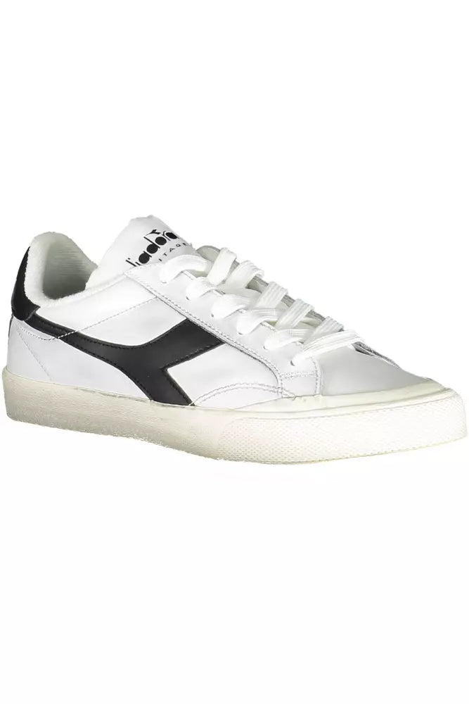 Diadora hvid læder sneaker til kvinder