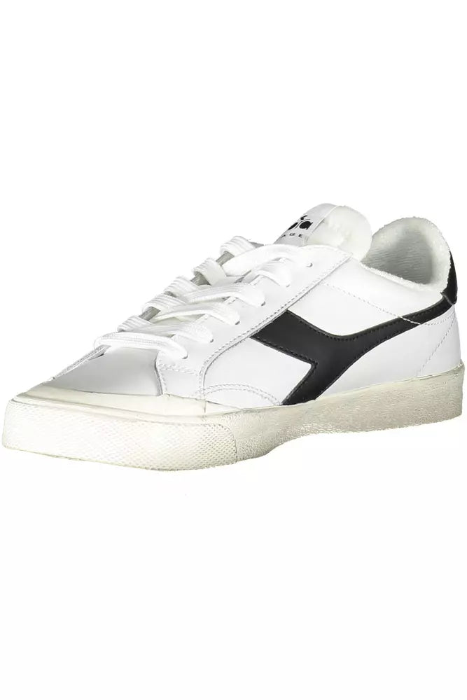 Diadora hvid læder sneaker til kvinder