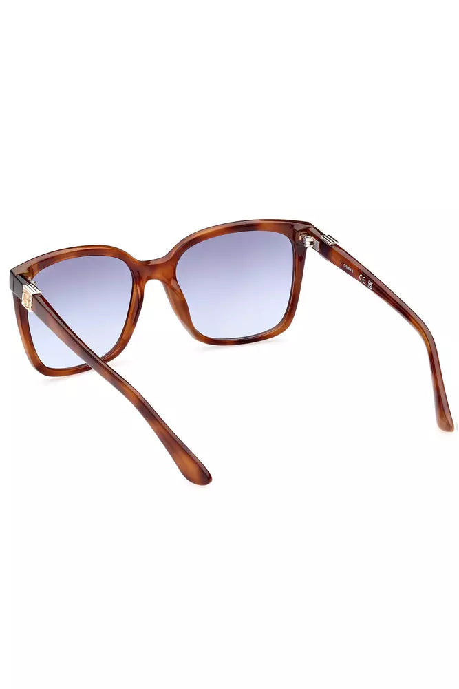 Guess Jeans Brown Injected Women Solbrille