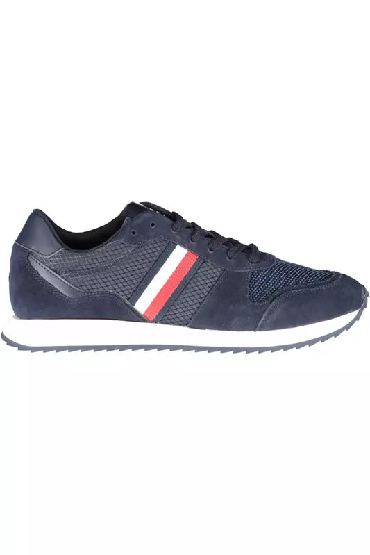 Tommy Hilfiger blå polyester herre sneaker