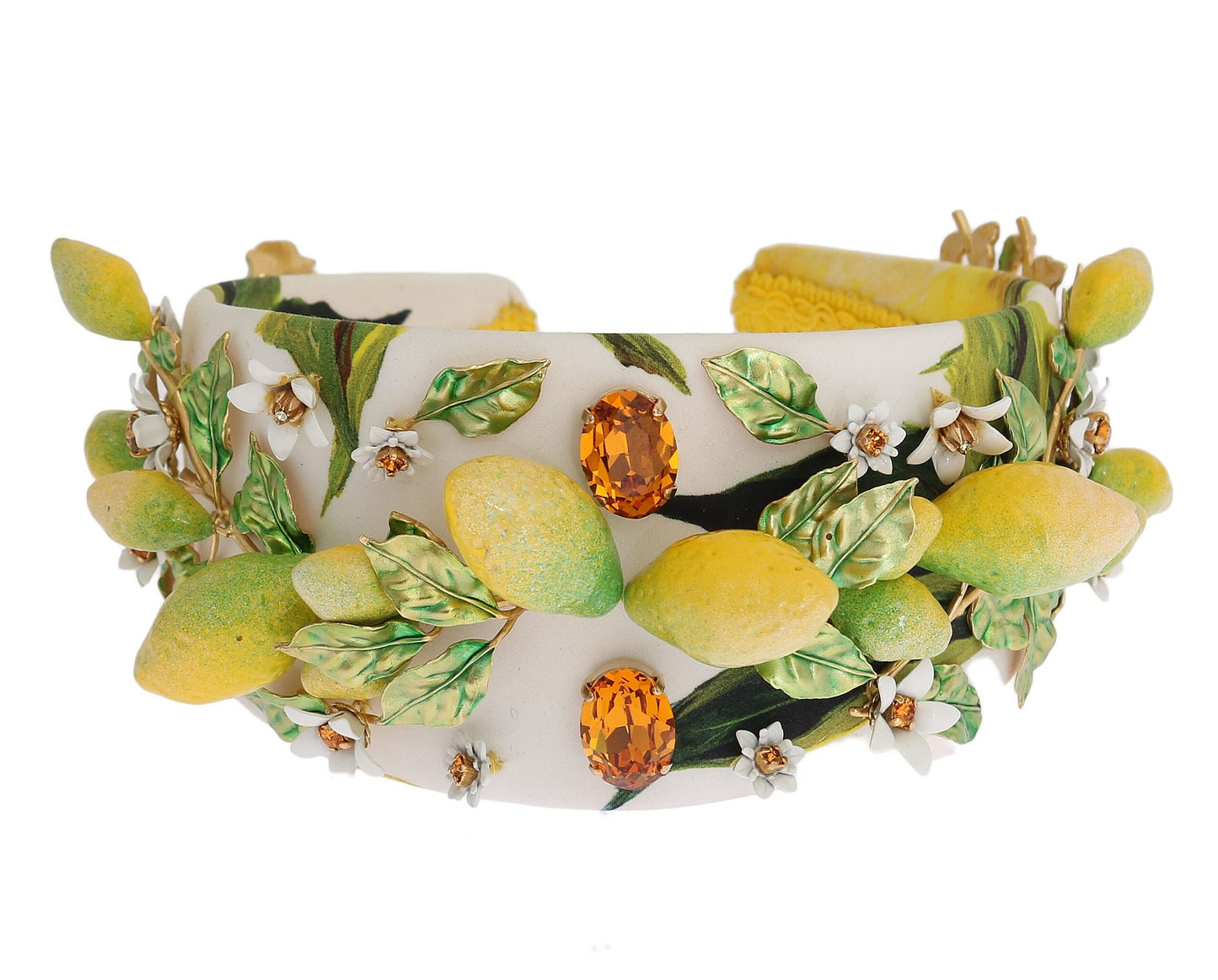 Dolce &amp; Gabbana siciliansk citron krystal diadem tiara