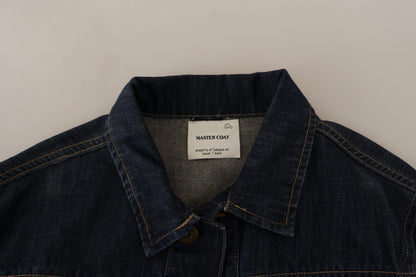 Master Coat Chic mørkeblå denimjakke