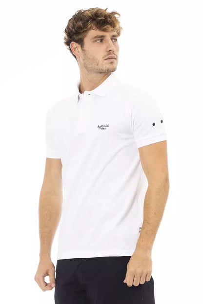 Baldinini Trend Sort Bomuld Herre Poloshirt