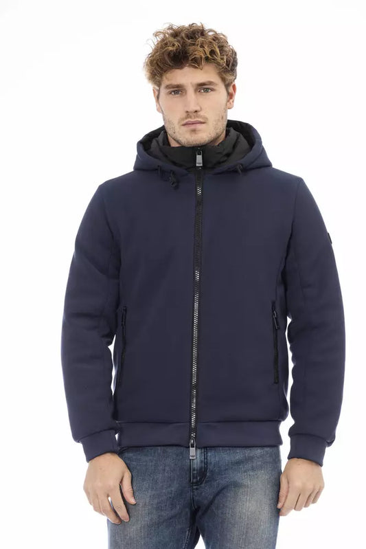 Baldinini Trend Blå Polyester Herrejakke