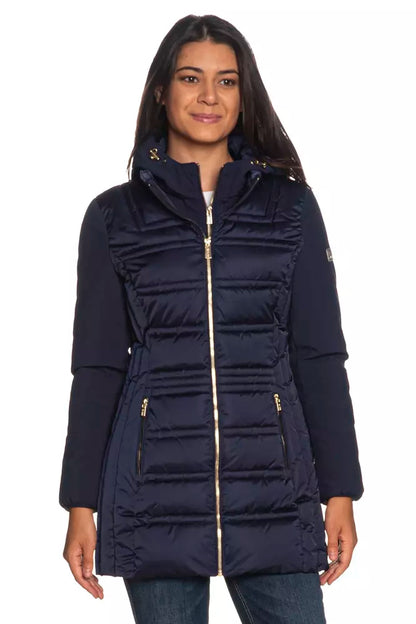 Yes Zee Blå Polyester Damejakke