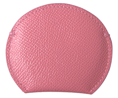 Dolce &amp; Gabbana Elegant Pink læder spejlholder