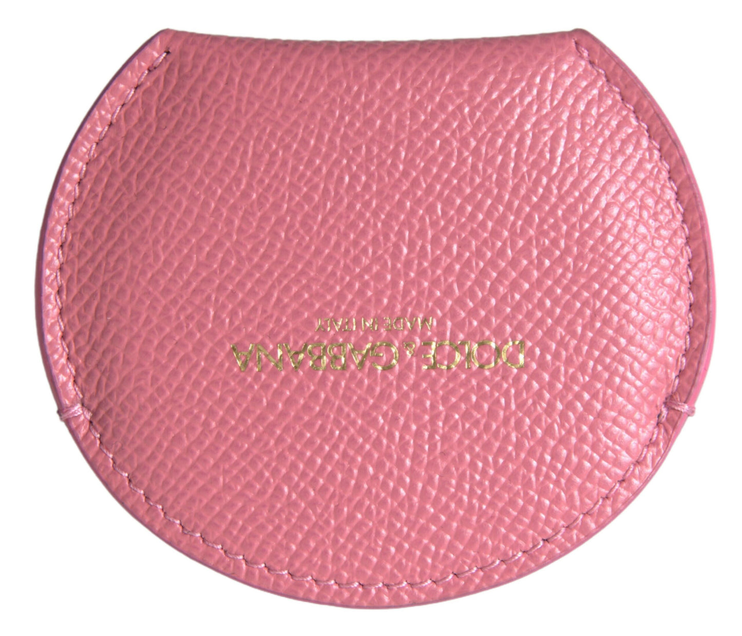 Dolce &amp; Gabbana Elegant Pink læder spejlholder