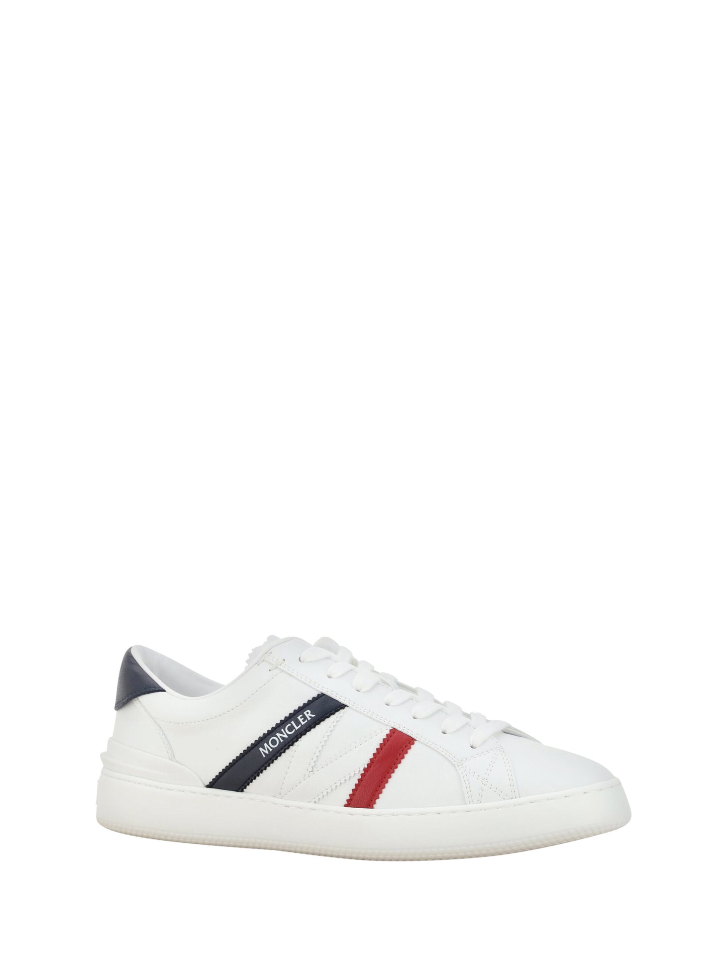 Moncler Elegant White Monaco M Sneakers til mænd