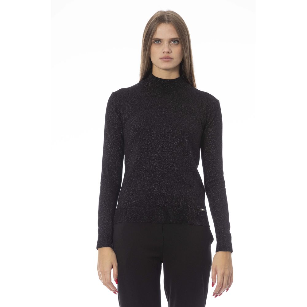 Baldinini Trend "Black Cashmere Women Sweater"