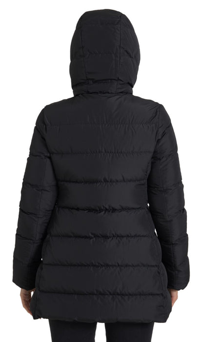 Dolce &amp; Gabbana Elegant Sort Hættetrøje med Lynlås