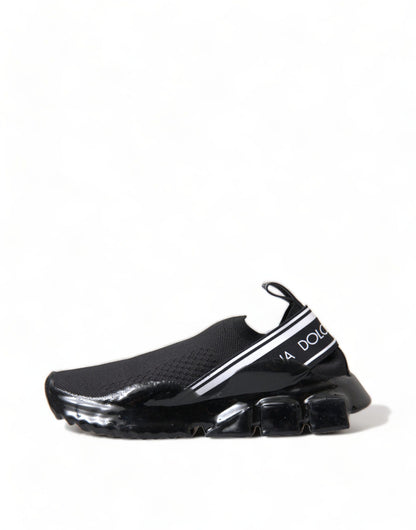 Dolce &amp; Gabbana Chic Monokrome Sorrento Sneakers