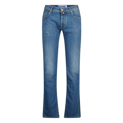 Jacob Cohen Elevated Casual Slim Fit Falmede Jeans