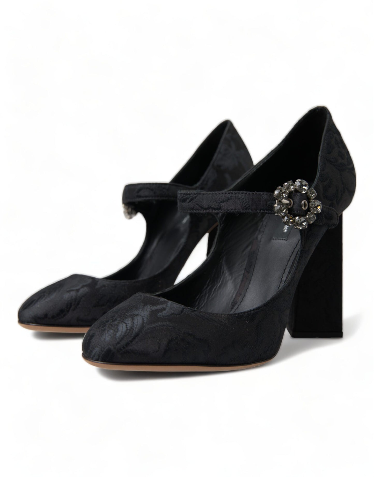 Dolce &amp; Gabbana Chic sorte brokade Mary Janes pumps