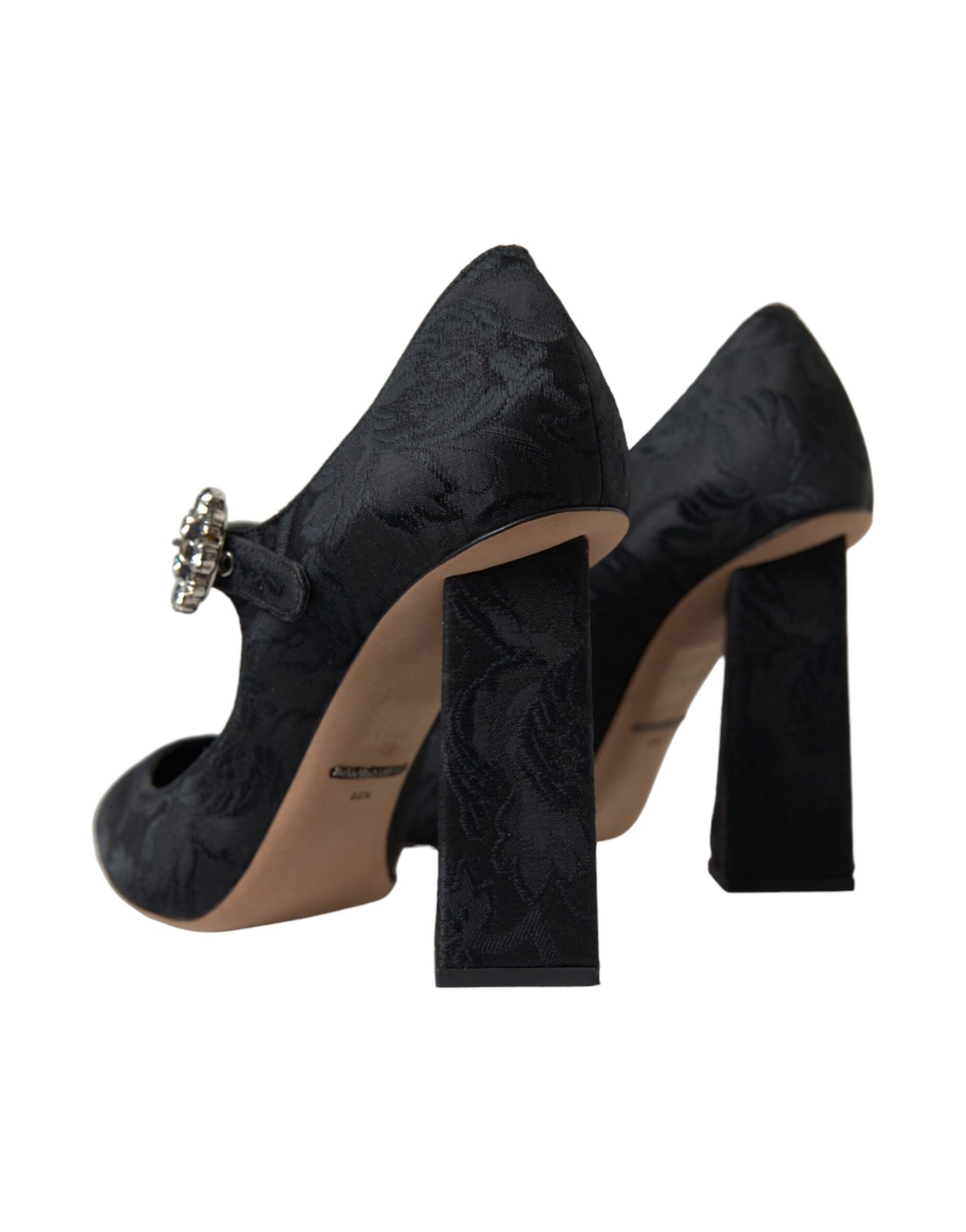 Dolce &amp; Gabbana Chic sorte brokade Mary Janes pumps