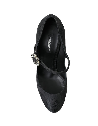 Dolce &amp; Gabbana Chic sorte brokade Mary Janes pumps