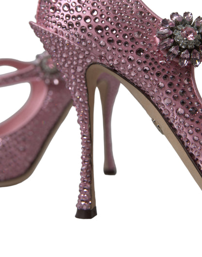 Dolce &amp; Gabbana Fortryllende Pink Krystal Pumps