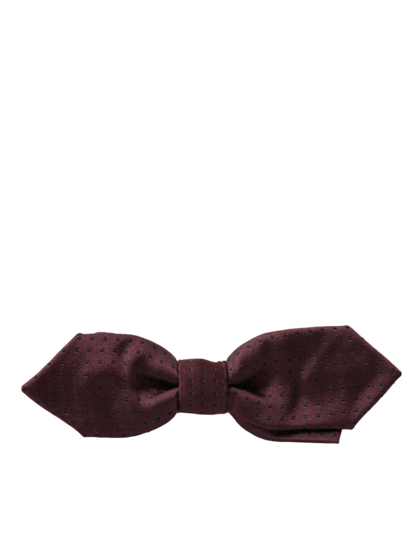 Dolce &amp; Gabbana elegant Bordeaux silkesløjfe