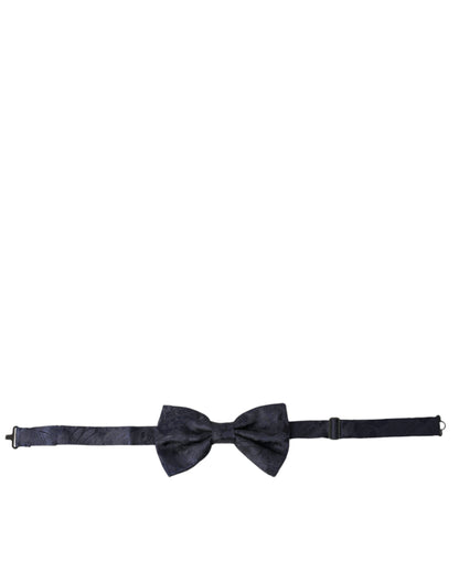 Dolce &amp; Gabbana Elegant Silke Blå Butterfly