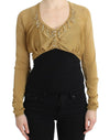 Cavalli Udsmykket guld Shimmer Shrug