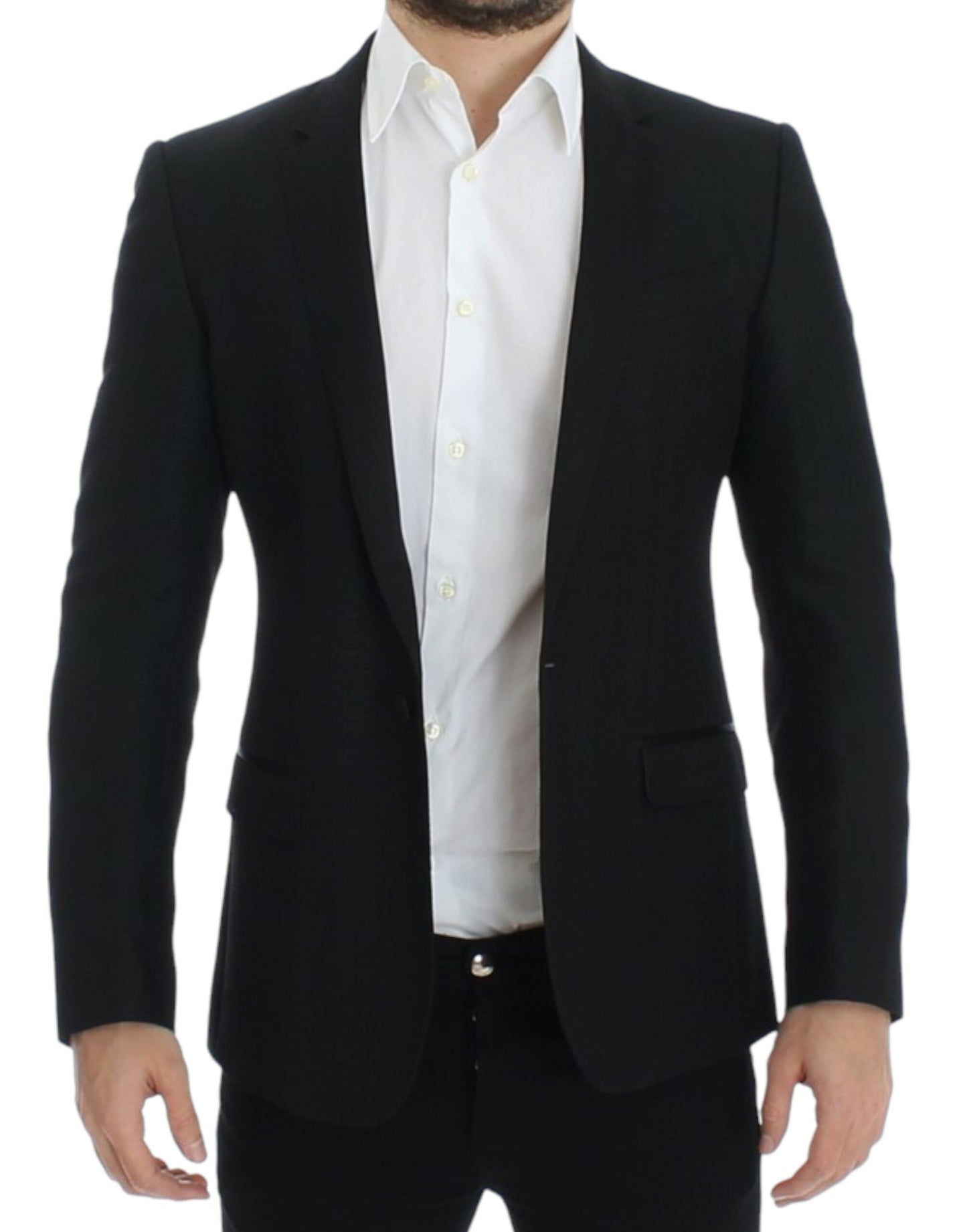 Dolce &amp; Gabbana Elegant Martini Slim Fit Blazer-jakke