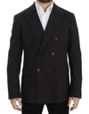 Dolce & Gabbana Elegant Slim Fit Dobbeltradet Blazer