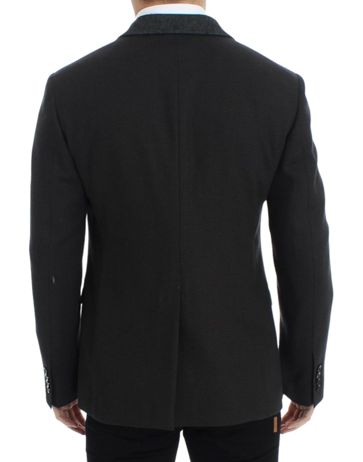 Dolce &amp; Gabbana Elegant Slim Fit Dobbeltradet Blazer