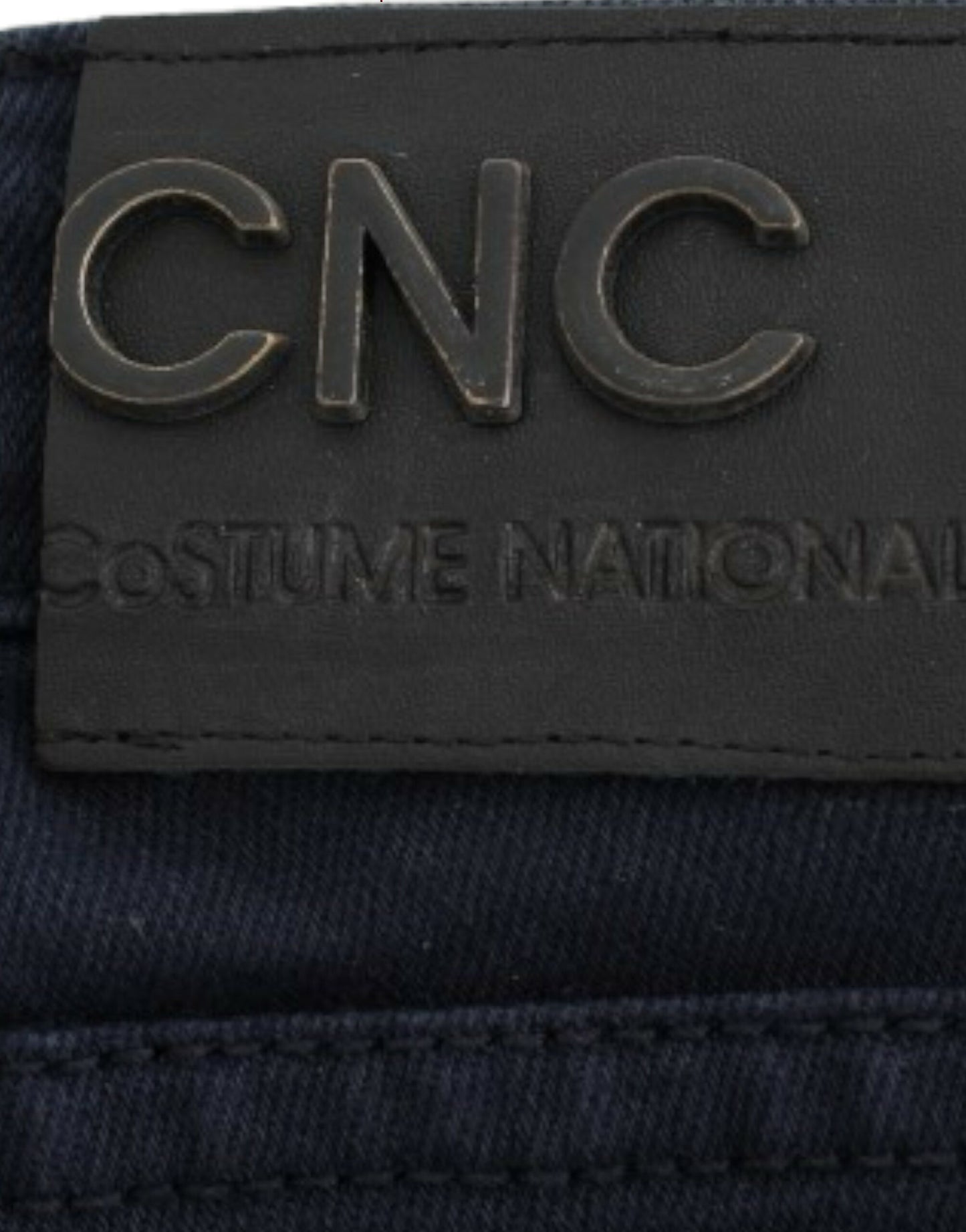 Kostume National Chic Blue Straight Leg Denim Delight