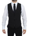 Dolce & Gabbana Elegant stribet uldkjolevest