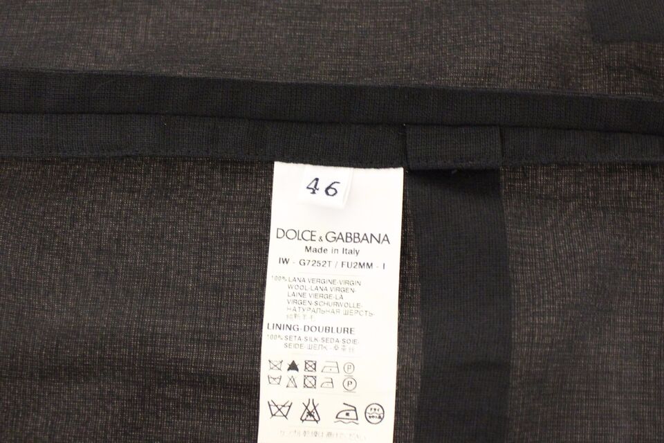 Dolce &amp; Gabbana Elegant sort uldkjolevest