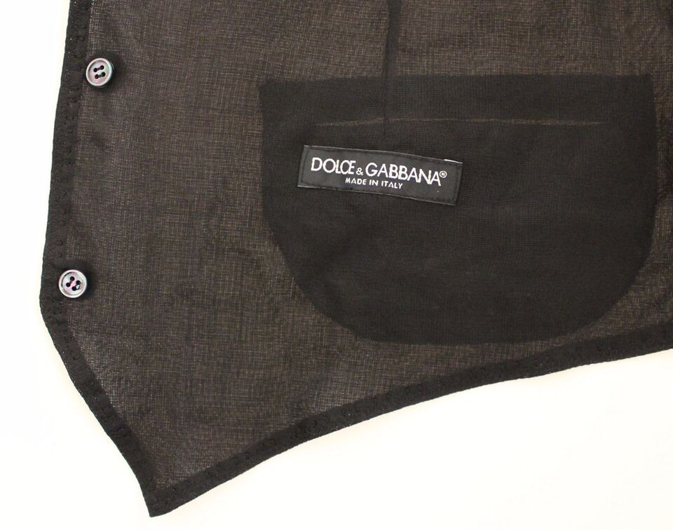 Dolce &amp; Gabbana Elegant sort uldkjolevest