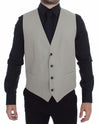 Dolce & Gabbana Elegant beige bomuldssilkekjolevest