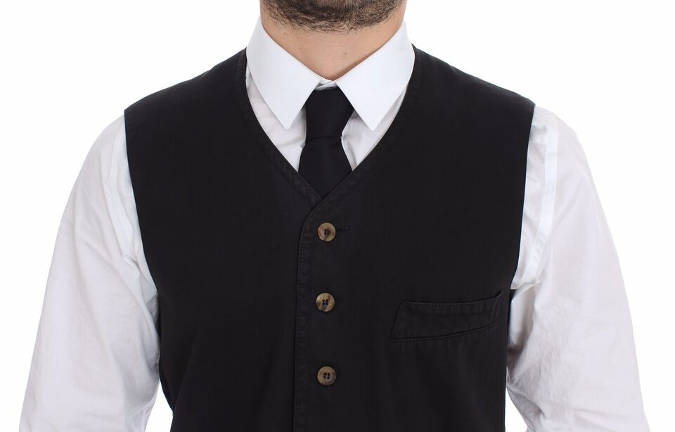 Dolce &amp; Gabbana elegant sort kjole vest