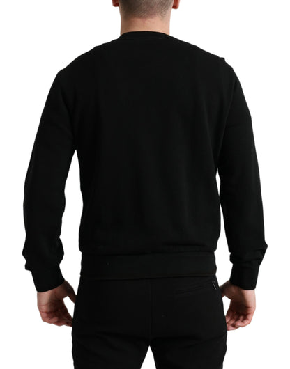 Dolce &amp; Gabbana Elegant Rund Hals Trøje i Bomuldsblanding