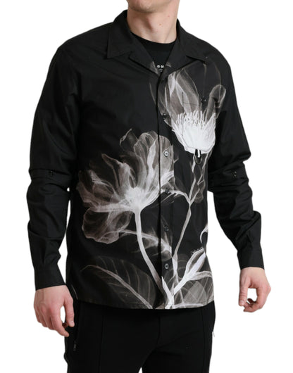 Dolce &amp; Gabbana Blomster Elegance Skjorte med Knapper