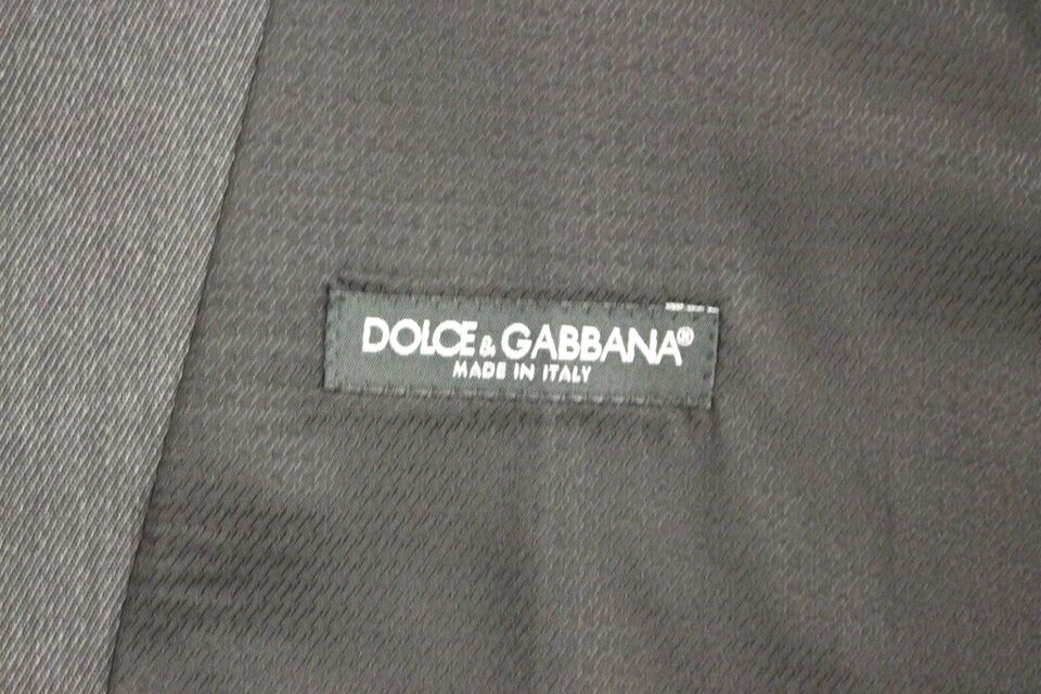 Dolce &amp; Gabbana Elegant grå uld formel vest