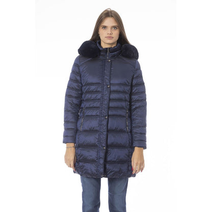 Baldinini Trend Lyseblå Polyester Damejakke