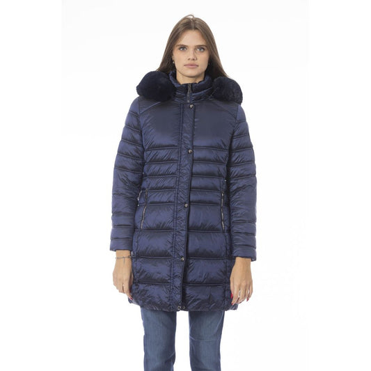 Baldinini Trend Lyseblå Polyester Damejakke
